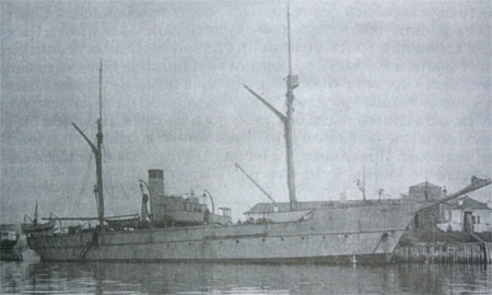 Посыльное судно «Бакан» в период первой мировой войны.